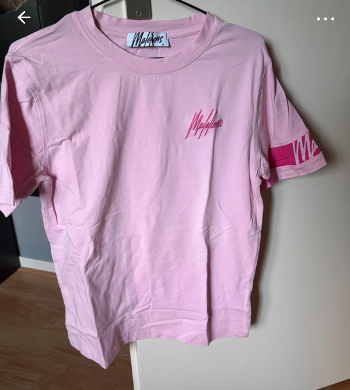 Roze Malelions T-shirt Maat M Katoen, Kleding | Dames, Ophalen of Verzenden, Zo goed als nieuw, Roze