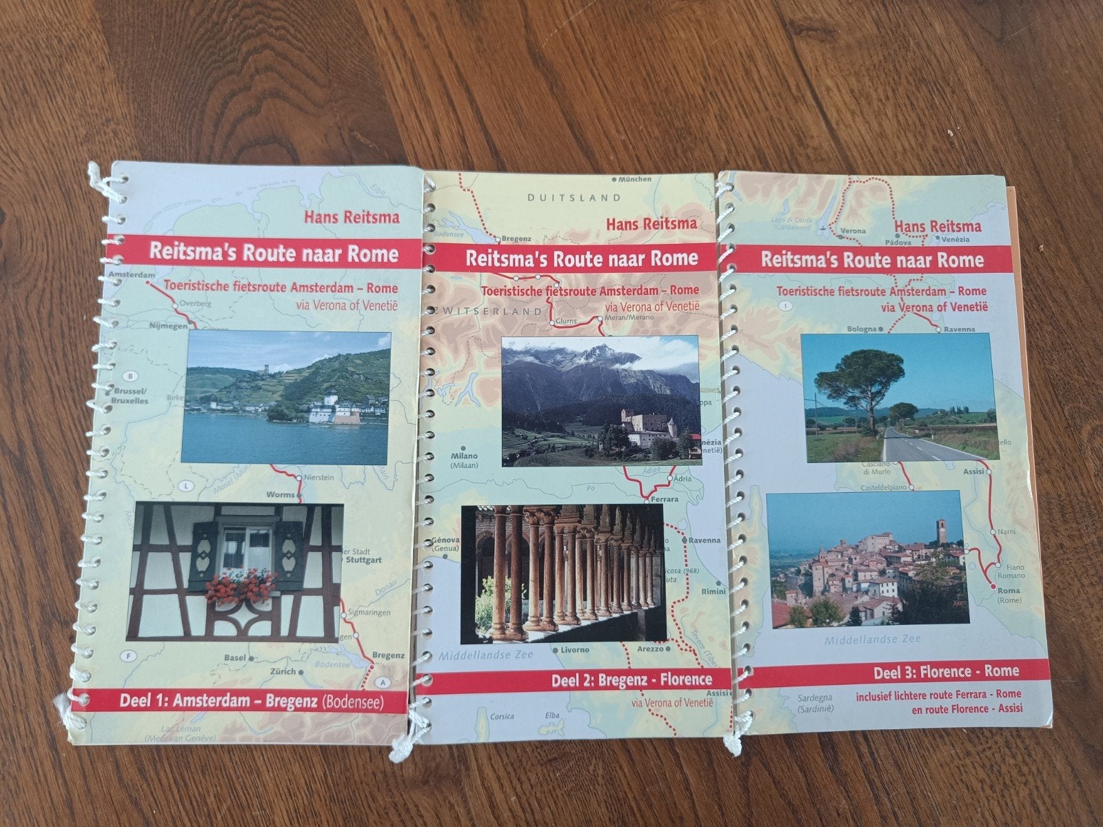 Reitsma's Route naar Rome - Complete Fietsroute Gids, Boeken, Overige merken, Fiets- of Wandelgids, Europa, Ophalen of Verzenden