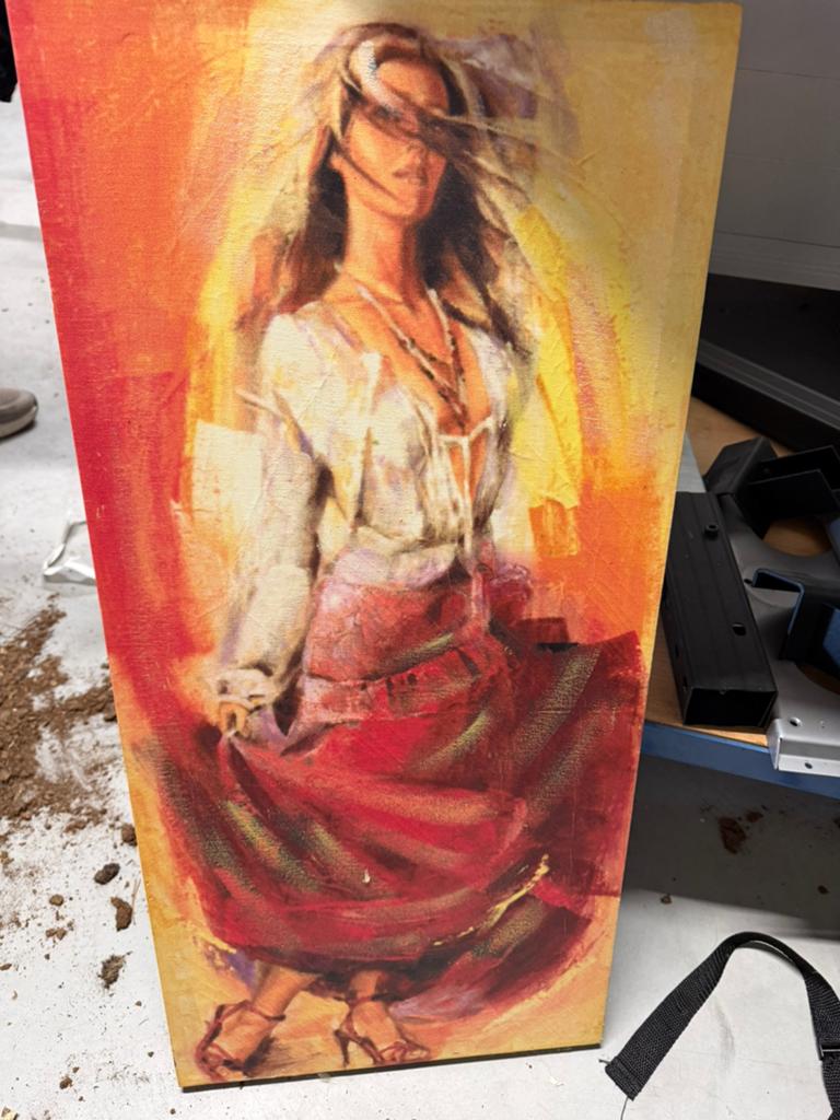 Spaanse schilderij, Ophalen