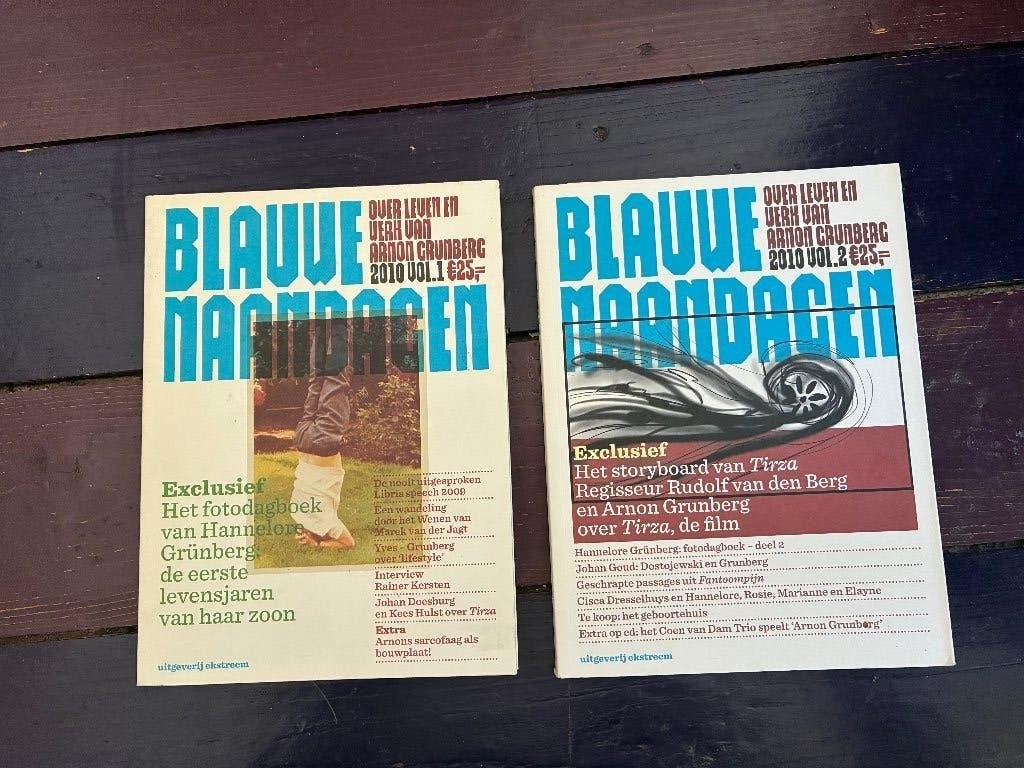 Bookazine Arnon Grunberg - Blauwe maandagen - Volume 1&2, Ophalen of Verzenden, Zo goed als nieuw
