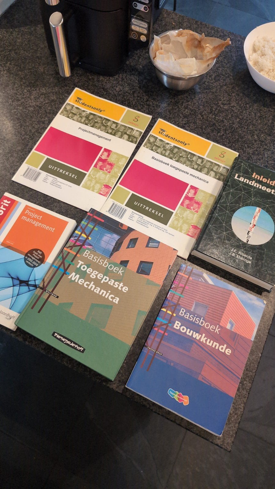 Bouwkunde,Mechanica, Landmeetkunde & Projectmanagement boek, Boeken, Studieboeken en Cursussen, Ophalen of Verzenden, Zo goed als nieuw