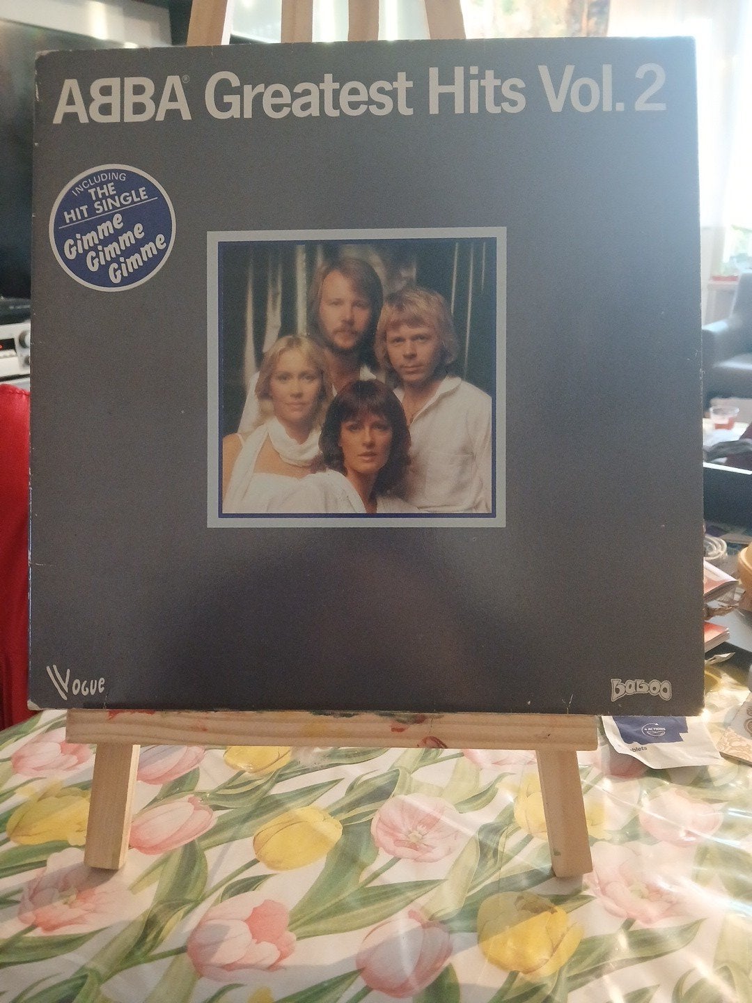 ABBA Greatest Hits Vol. 2 LP - Inclusief Gimme Gimme Gimme, LP, Gebruikt, Pop, Ophalen of Verzenden