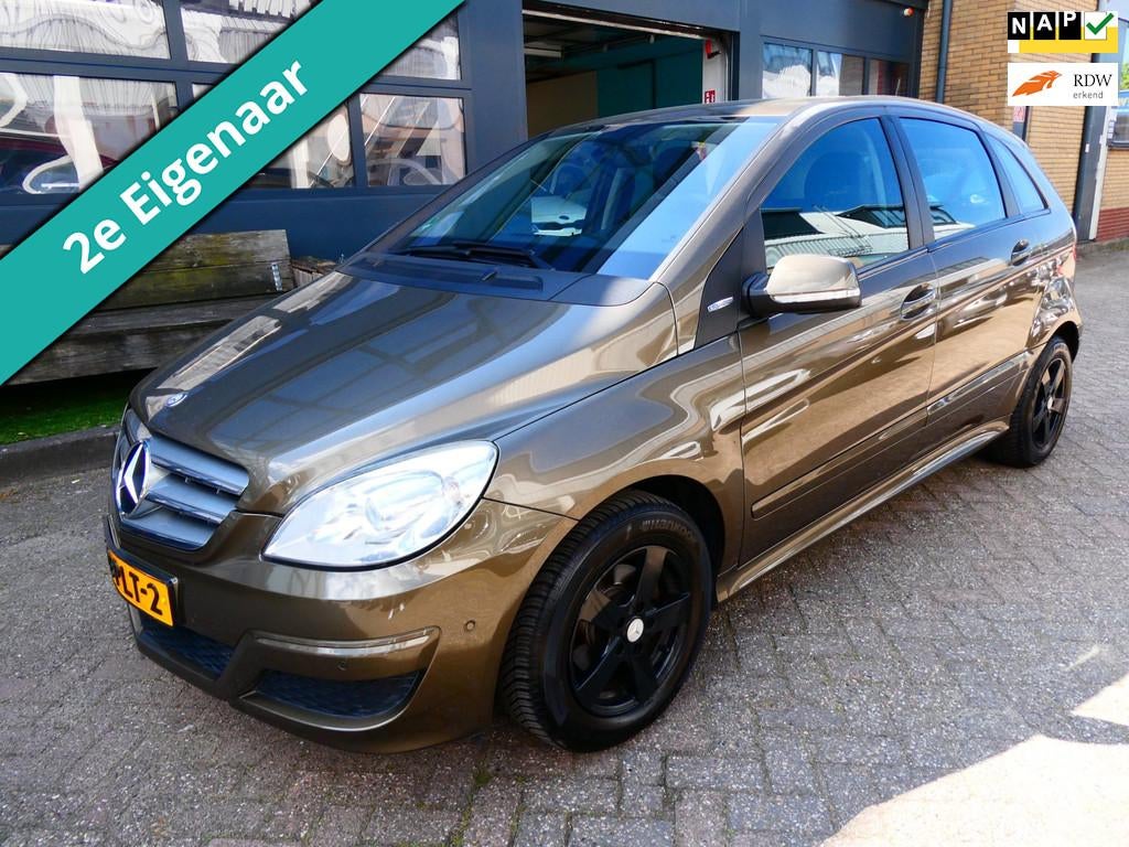 Mercedes-Benz B-klasse 180 116pk 2e eig. Airco Cruise PDC Tr, Voorwielaandrijving, Euro 5, Gebruikt, Zwart