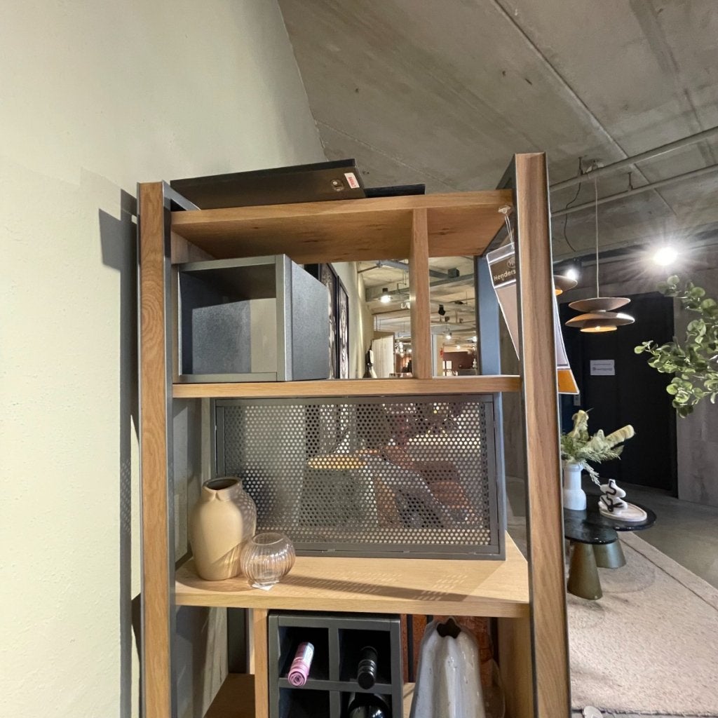 Shimanto Roomdivider 1 La - 7 niches + Wijnvakken - Henders, Niet ingevuld, Niet ingevuld, Niet ingevuld