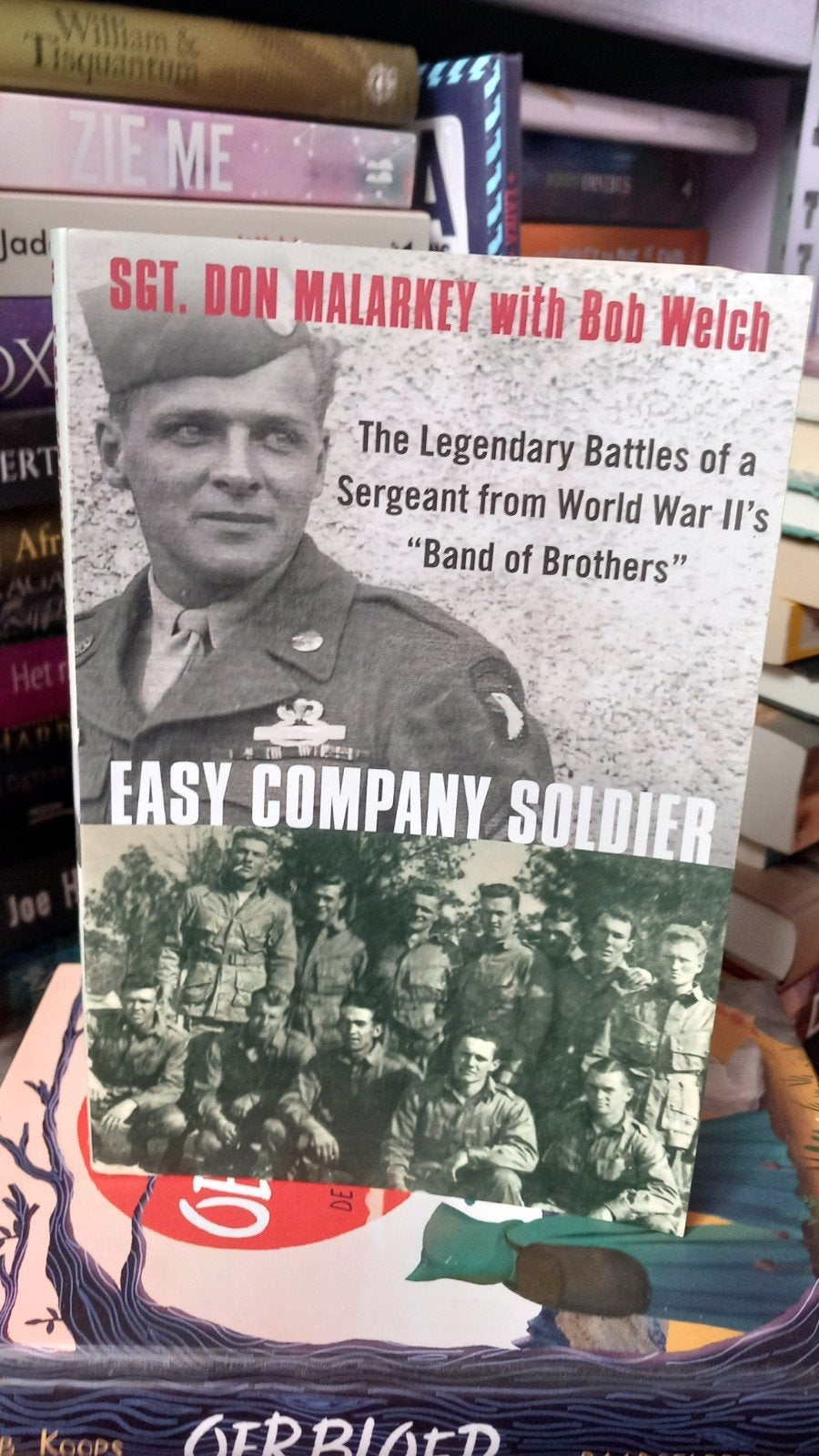 Easy Company Soldier - Sgt. Don Malarkey (Band of Brothers), Tweede Wereldoorlog, Ophalen of Verzenden, Zo goed als nieuw, Landmacht