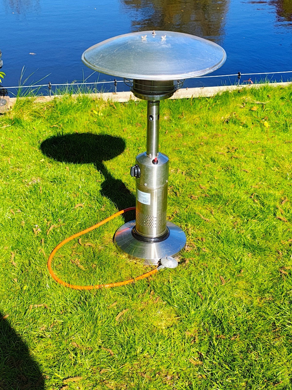 Terrasverwarmer tafelmodel, Tuin en Terras, Ophalen