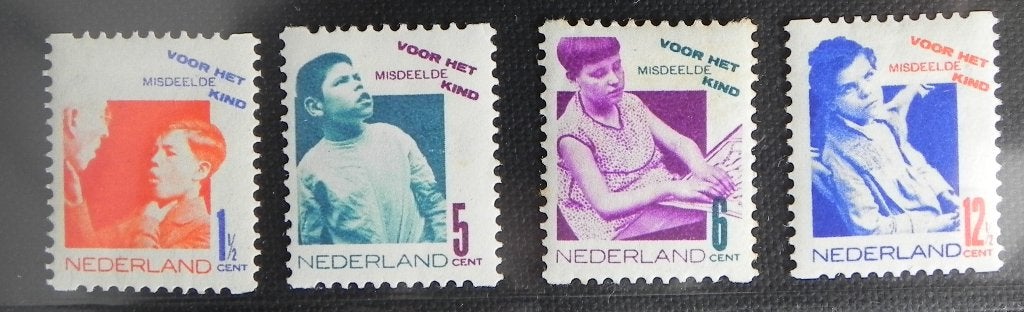 Nederland 1931 roltanding R90-93 ongebruikt, Ophalen of Verzenden, T/m 1940