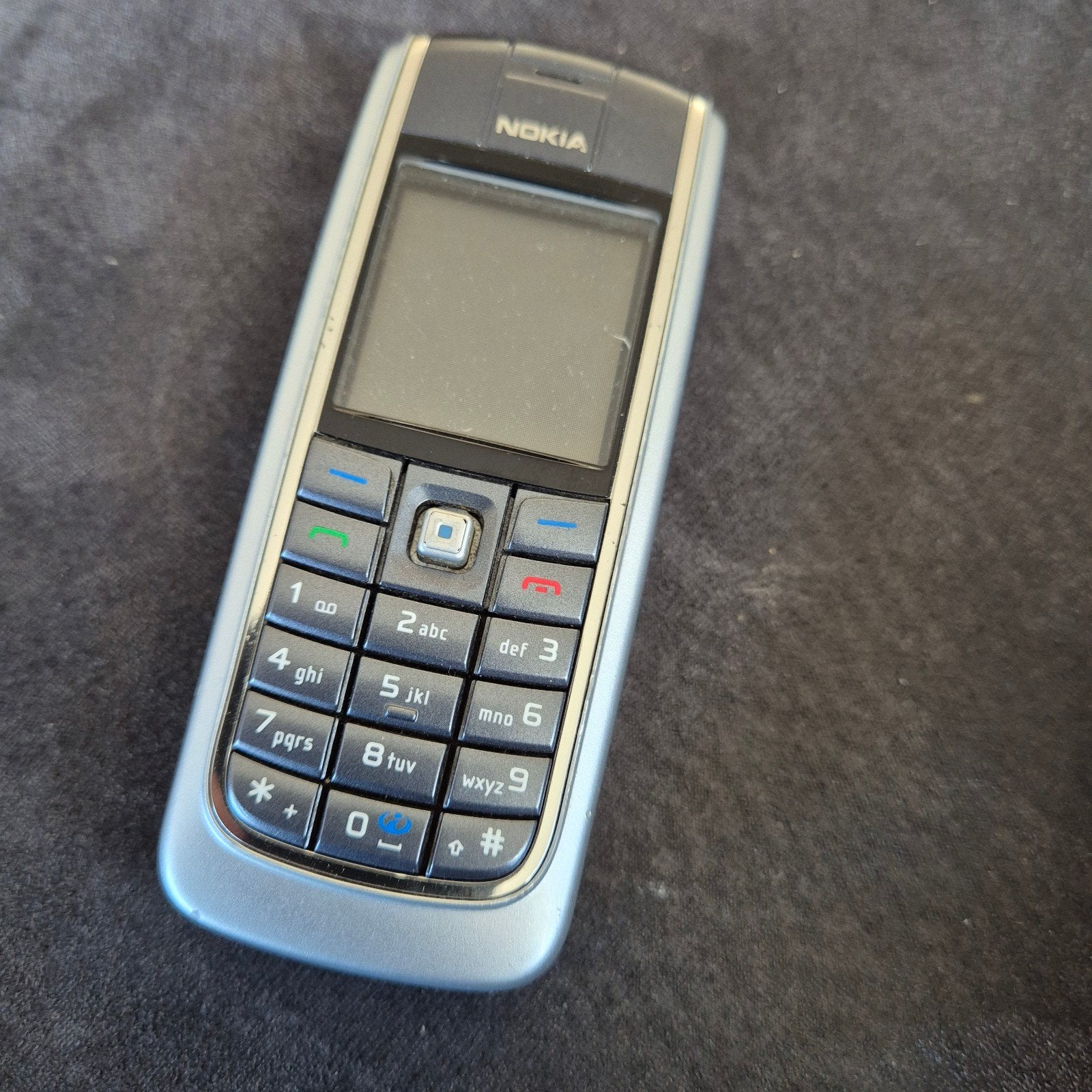 Nokia 6020 Klassieke Telefoon - Grijs/Zilver, Ophalen of Verzenden, Zilver, Klassiek of Candybar