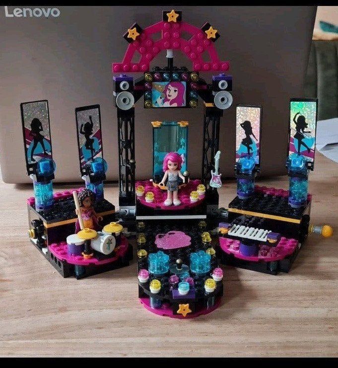 Lego Friends 41105 Popsterren podium, Gebruikt, Lego, Friends, Ophalen of Verzenden