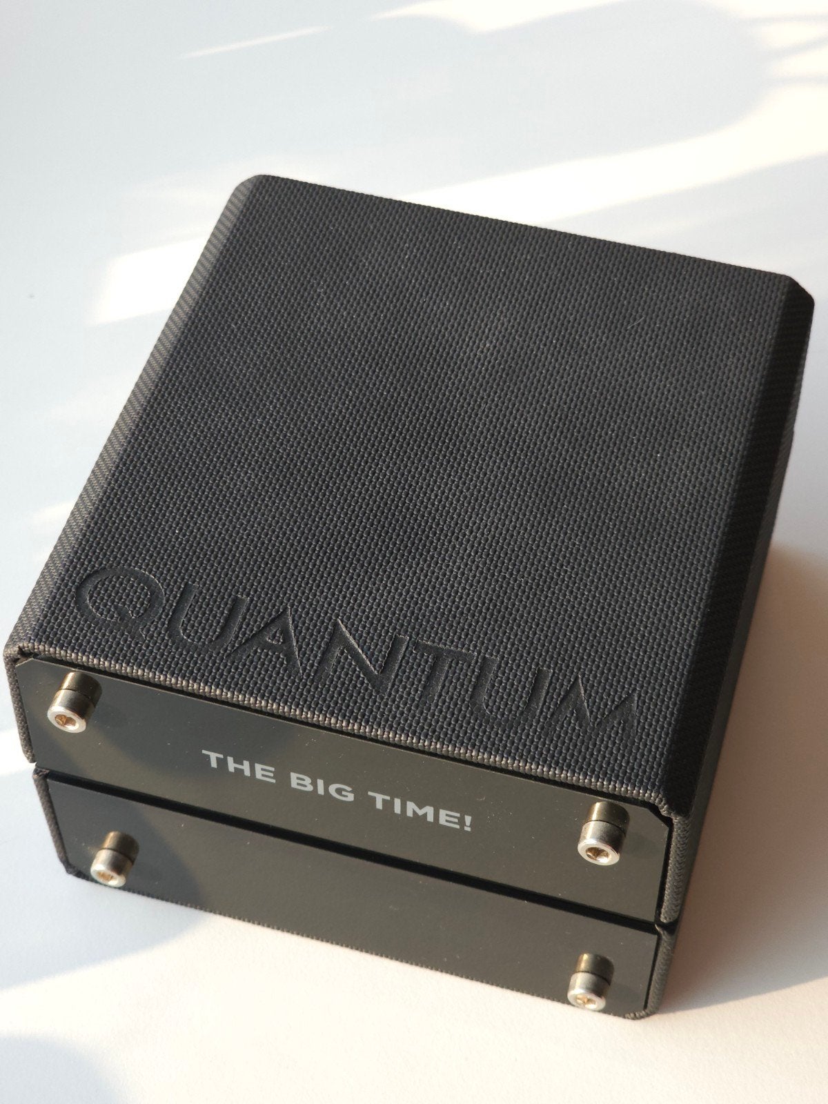 Quantum polshorloge - The Big Time!, Sieraden, Tassen en Uiterlijk, Horloges | Heren, Overige merken, Gebruikt, Staal, Polshorloge