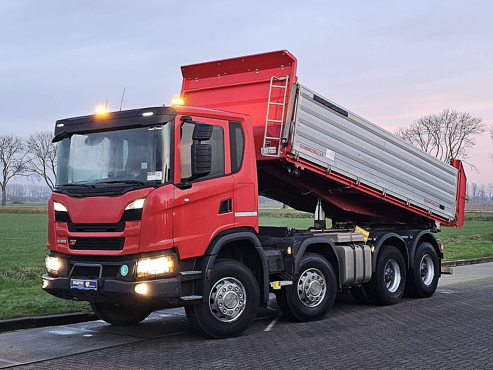 SCANIA G410 xt 8x4 retarder 3way, Euro 6, Scania, Diesel, Te koop