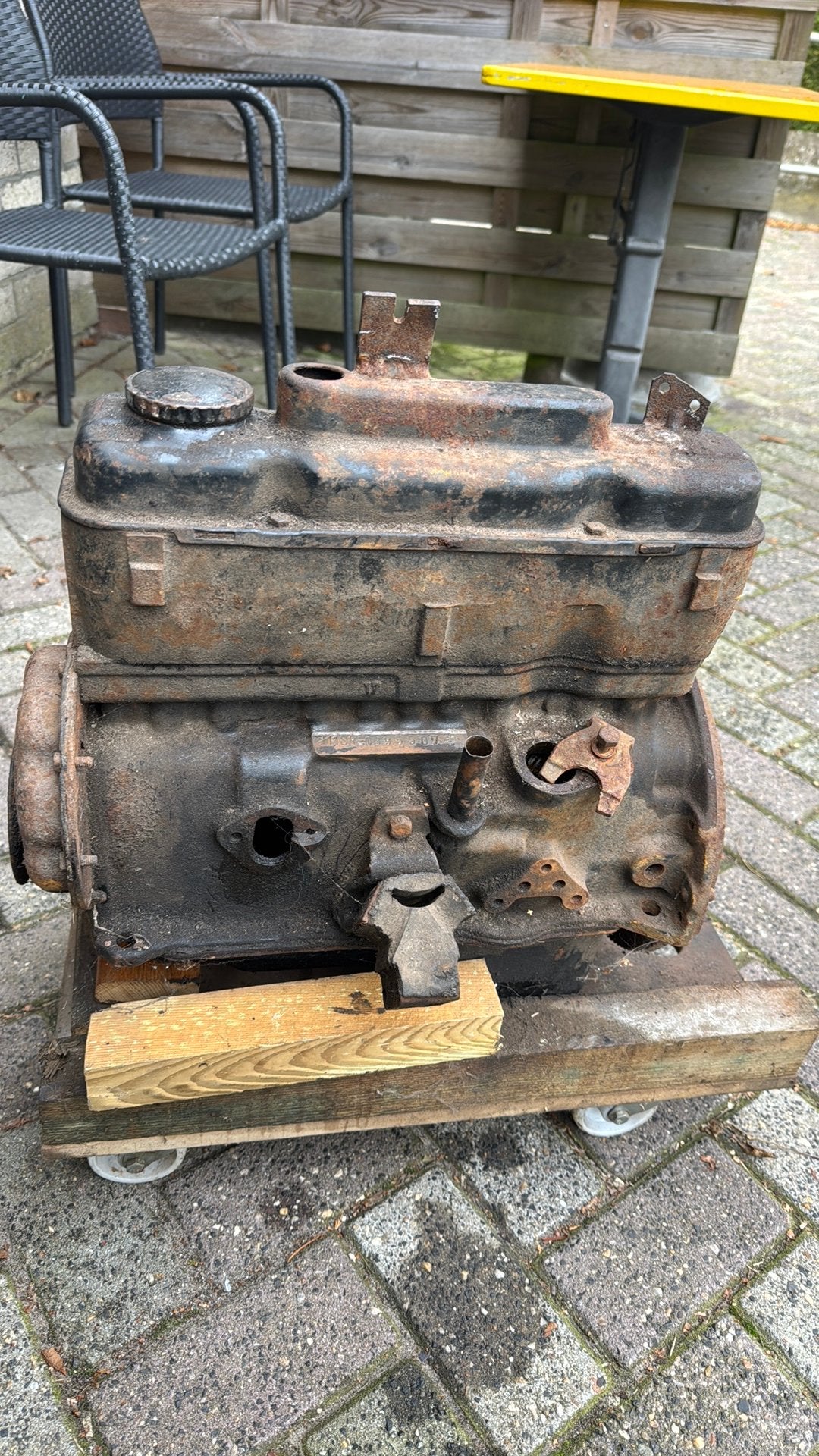 Kadett 1.1sr motor, Ophalen, Gebruikt, Oldtimer onderdelen