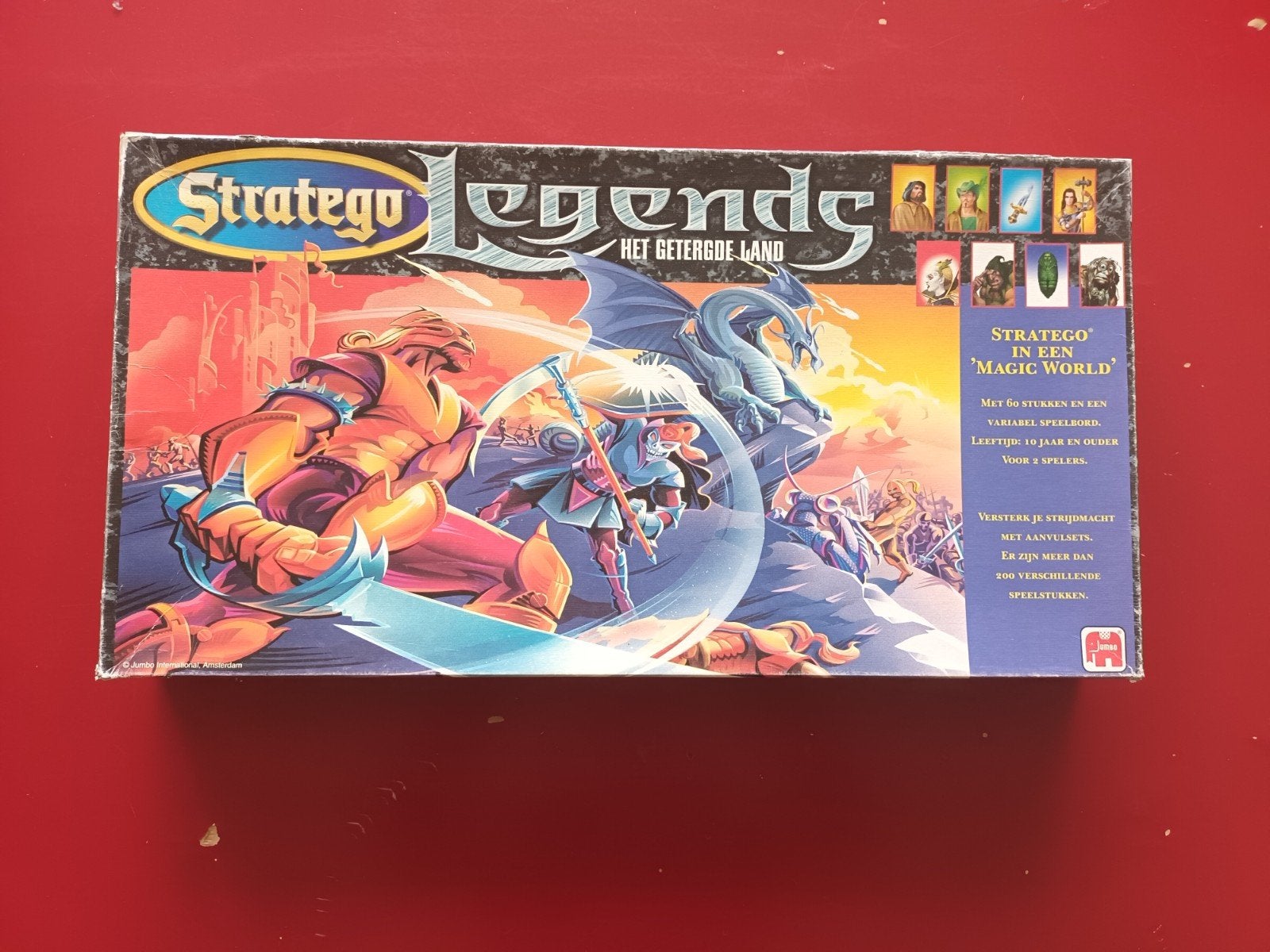 Stratego Legends: Het Getergde Land Bordspel, Een of twee spelers, Ophalen of Verzenden, Zo goed als nieuw, Jumbo