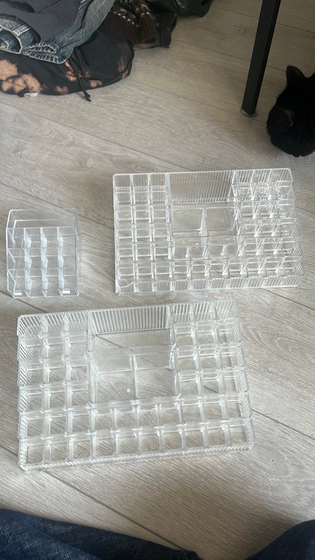 Doorzichtige Nagellak (oid) organiser, Ophalen, Zo goed als nieuw