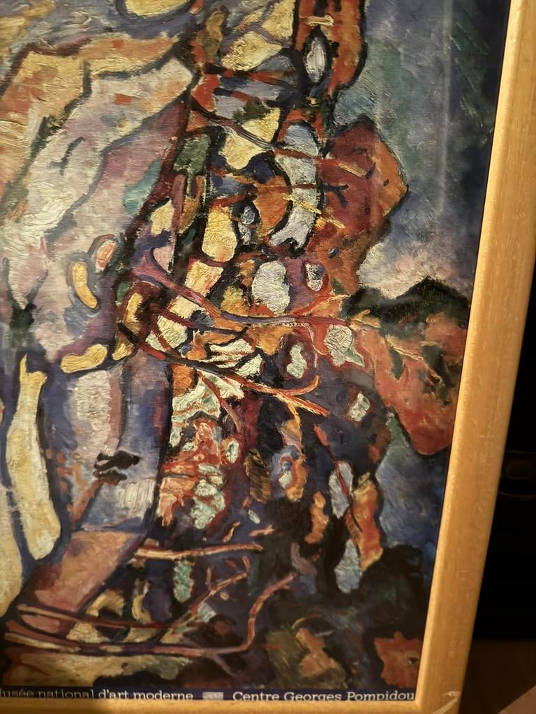 George Braque. Centre Georges Pompidou., Ophalen, 50 tot 75 cm, 50 tot 75 cm