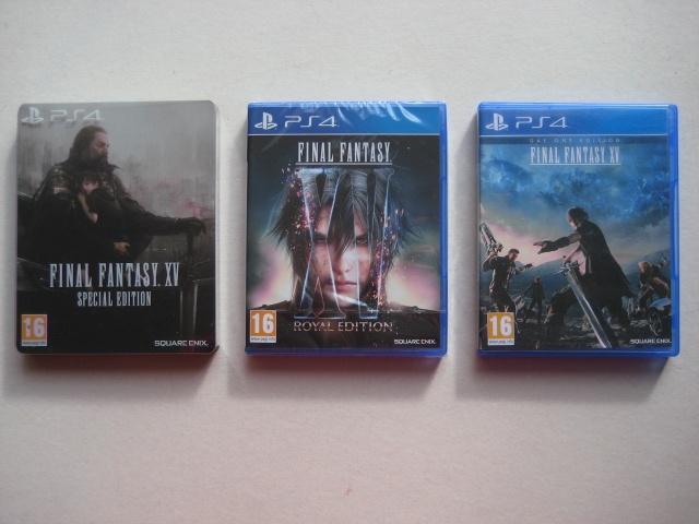 Final Fantasy XV Playstation 4 PS4 (steelbook €30), 1 speler, Nieuw, Ophalen of Verzenden, Role Playing Game (Rpg)