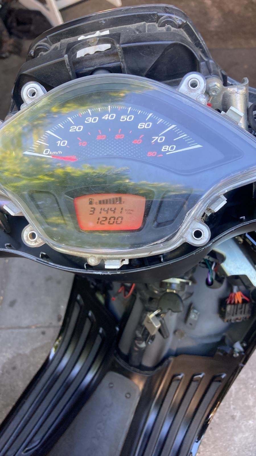 Vespa Sprint kilometerteller - 31.441 km, Ophalen, Gebruikt, Overige typen, Vespa