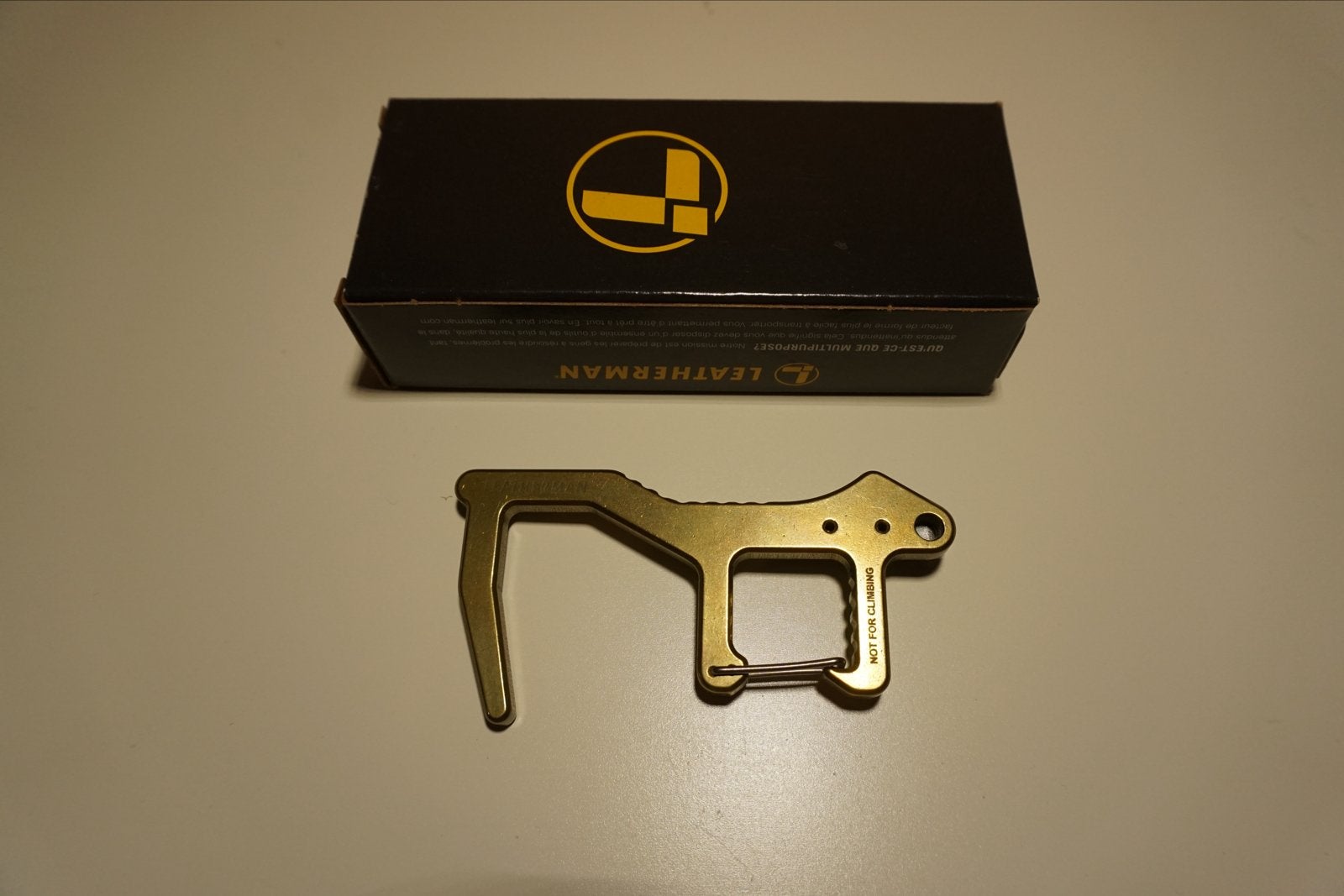 Zeldzame Leatherman Clean Contact Carabiner - Nieuwstaat, Ophalen of Verzenden, Zo goed als nieuw