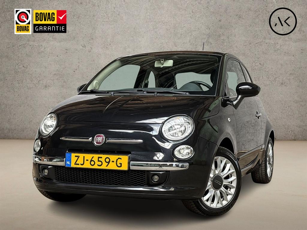 Fiat 500 1.2 Popstar (PANORAMADAK, PARKEERSENSOREN, AIRCO, L, Auto's, Fiat, Voorwielaandrijving, 12 maanden, Stof, Gebruikt