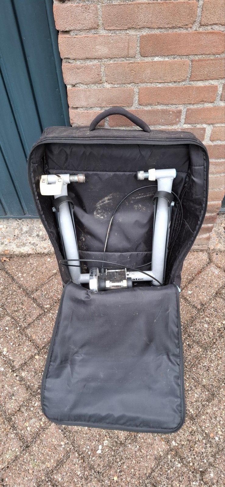 Oude Tacx fietstrainer met voorwielsteun, Ophalen, Gebruikt, Overige typen