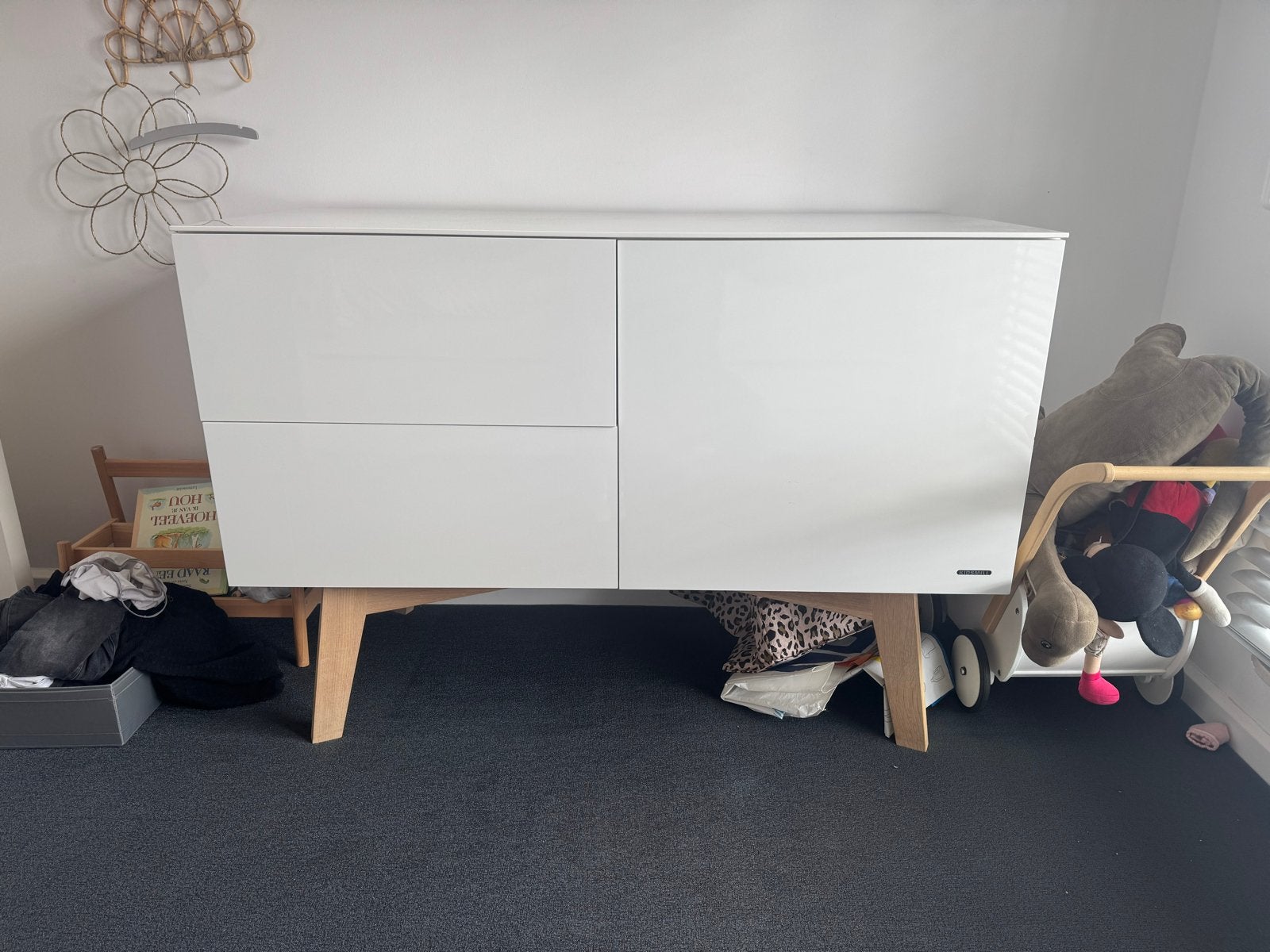 Commode kidsmill 60’s, Kinderen en Baby's, Kinderkamer | Commodes en Kasten, Ophalen, 50 tot 70 cm, 100 cm of meer, Zo goed als nieuw
