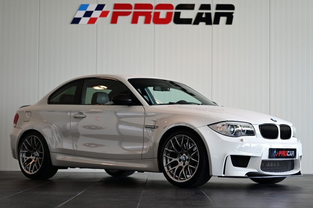 BMW 1 Serie M coupe 1e eigenaar (bj 2011), Auto's, Euro 5, Gebruikt, Overige modellen, 4 stoelen