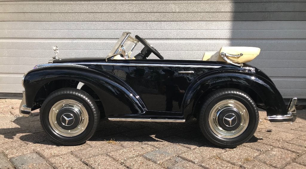 Kinder Accu Auto Mercedes-Benz 300S, 12V zwart metallic, Ophalen of Verzenden, Nieuw, Overige typen