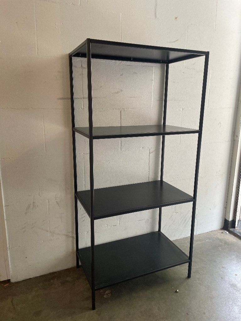 zwarte VM-Design ijzer kast “Soho”, Ophalen, Met plank(en), Gebruikt, 100 tot 150 cm