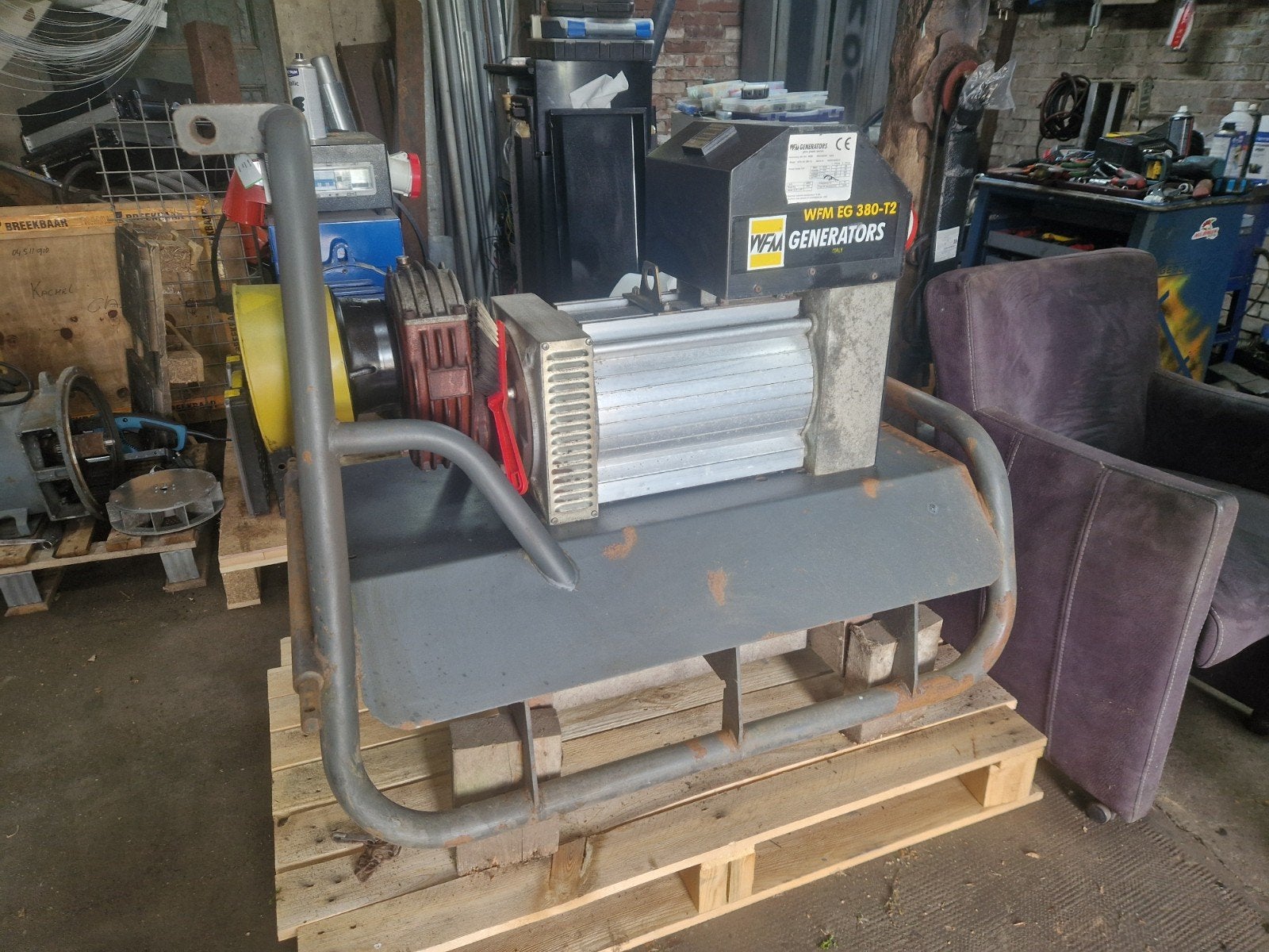 35 kva pto trekker aggregaat generator, Ophalen, Gebruikt, 30 kVA of meer, Overige typen