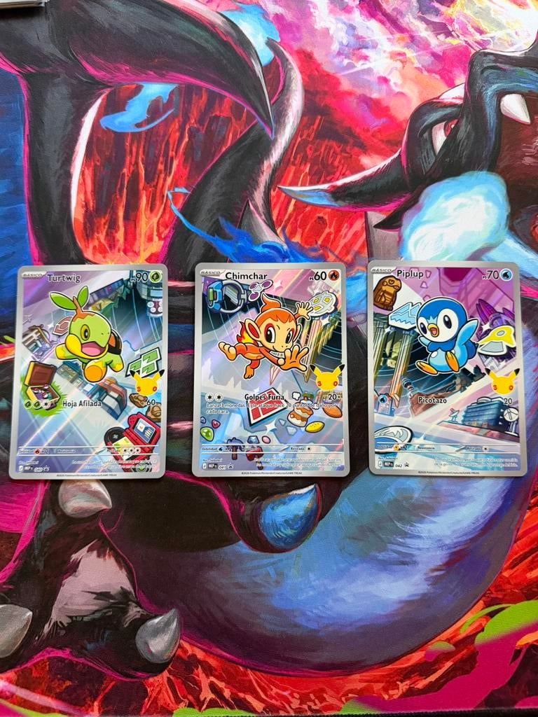 Pokemon First Partner Gen 4 set - Spaans, Ophalen, Zo goed als nieuw