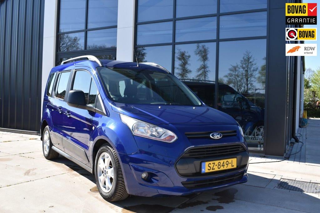 Ford Tourneo Connect Compact 1.6 Titanium Aangepast met hand, Auto's, Ford, Bedrijf, Te koop, Tourneo Connect, Aangepast voor mindervaliden