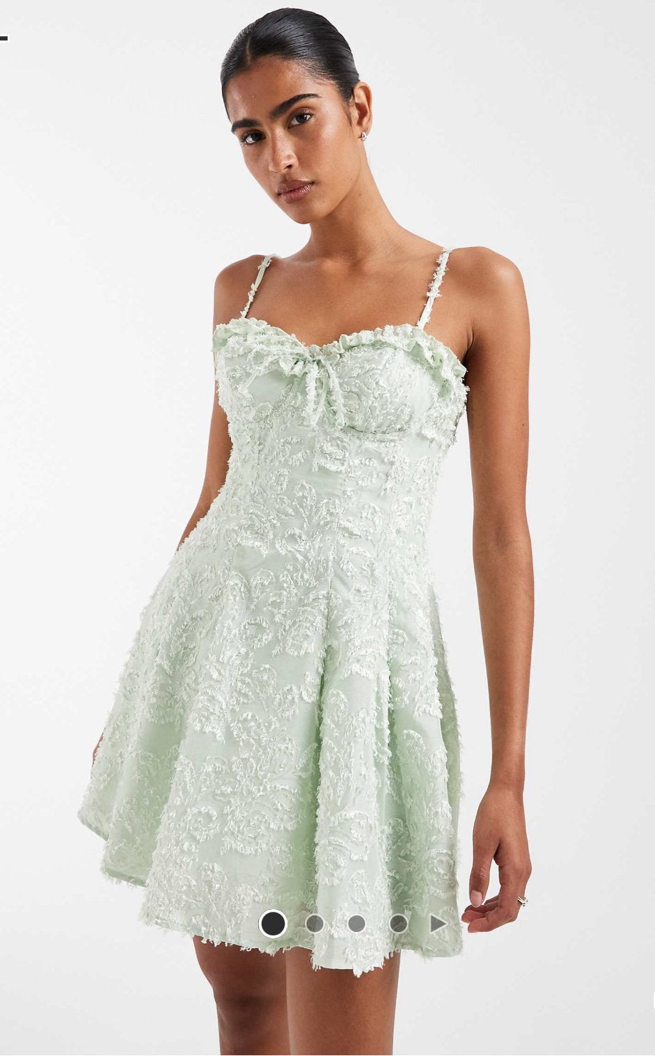 Mintgroen jurkje Asos Design nieuw met label maat S, Kleding | Dames, Jurken, Nieuw, Ophalen of Verzenden, Maat 34 (XS) of kleiner