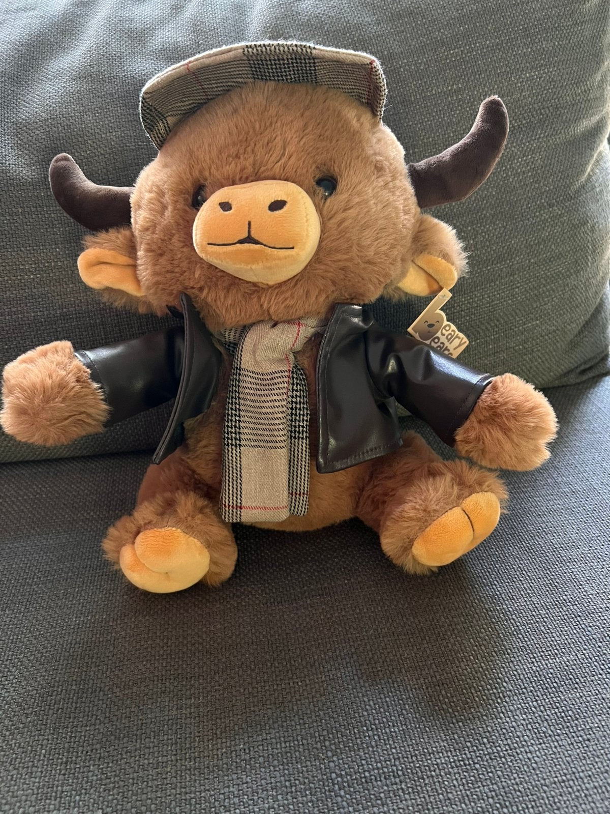 Mooie nieuwe koe knuffel. Knuffel is 30cm hoog, Ophalen of Verzenden, Nieuw, Koe