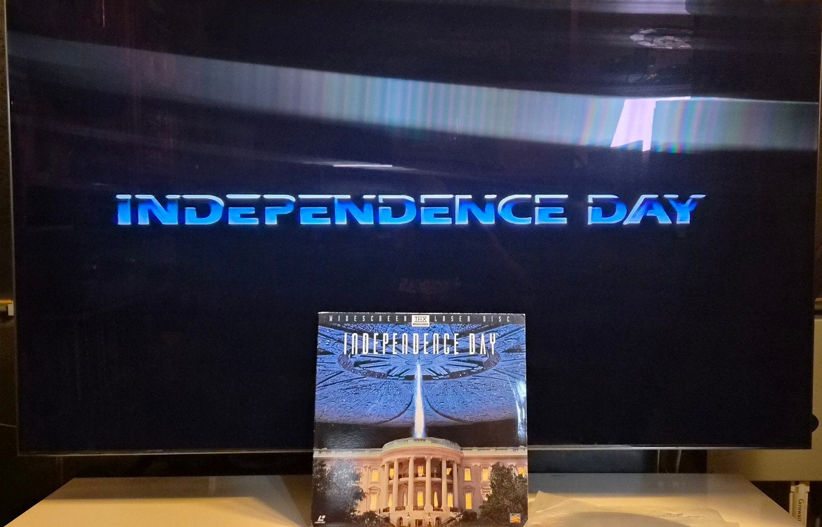 Independence Day *Laserdisc, Alle leeftijden, Ophalen of Verzenden, Gebruikt, Science Fiction