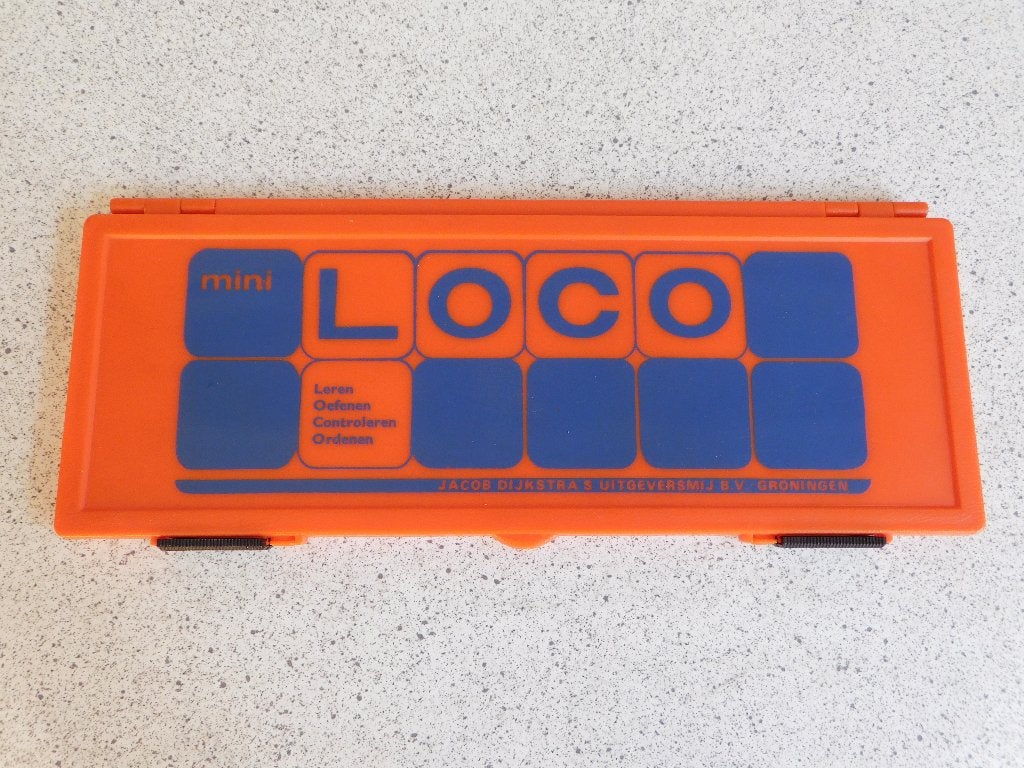 Mini Loco Basisdoos Oranje 1972 Heinz Vogel Verlag, Ophalen of Verzenden, Gebruikt, Taal en Lezen