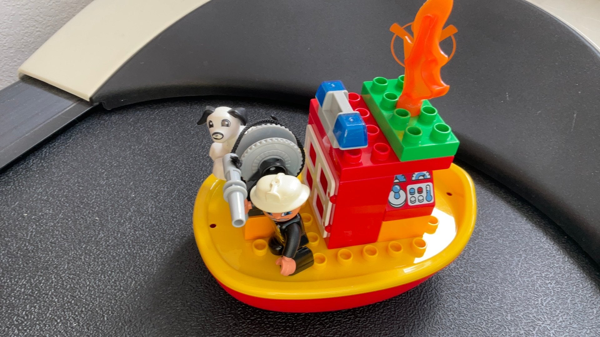 Brandweerboot, Ophalen, Gebruikt
