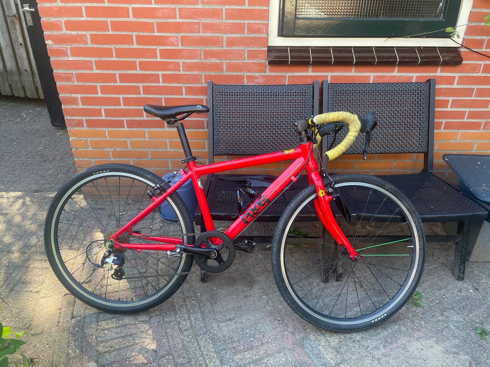 Frog Bike 67 Racefiets/Cyclocrossfiets voor jeugd, Minder dan 10 versnellingen, Gebruikt, Aluminium, Minder dan 49 cm