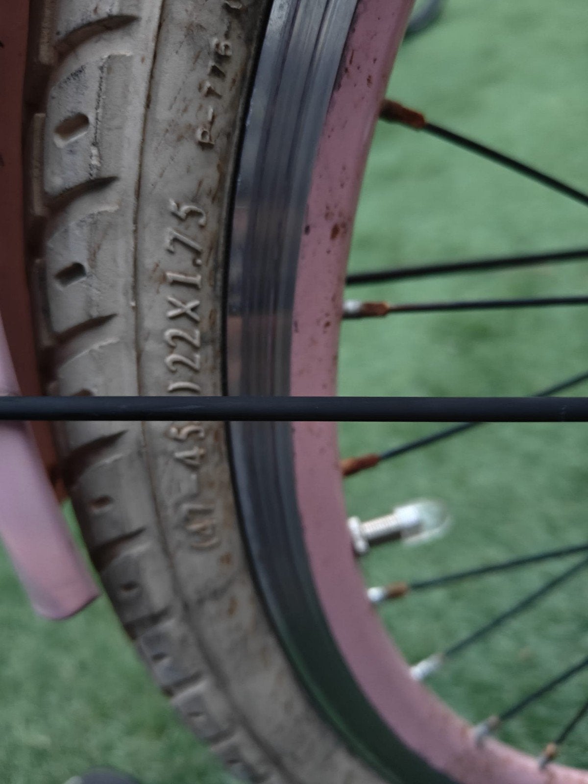 meisjesfiets roze 22 inch, Fietsen en Brommers, Ophalen, 22 inch, Velgrem, Handrem