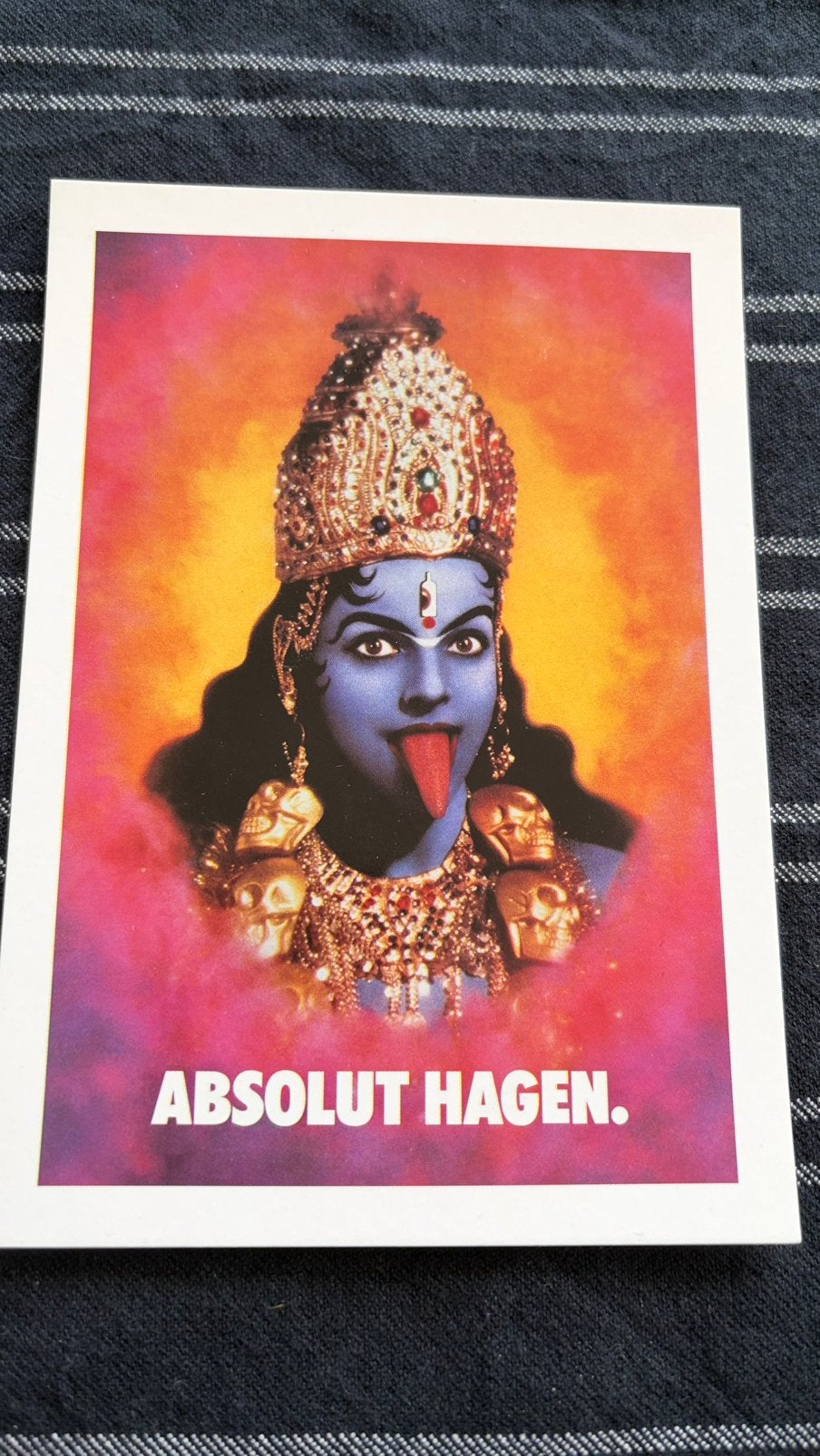 *Absolute Hagen, verzamelkaart Nina Hagen, Ophalen of Verzenden, Nieuw, Foto of Kaart