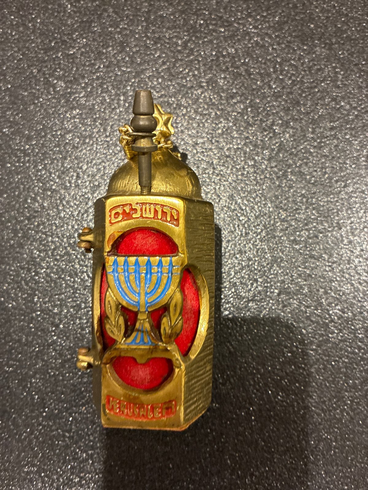Vintage Joodse Thora Rol Hanger, Ophalen