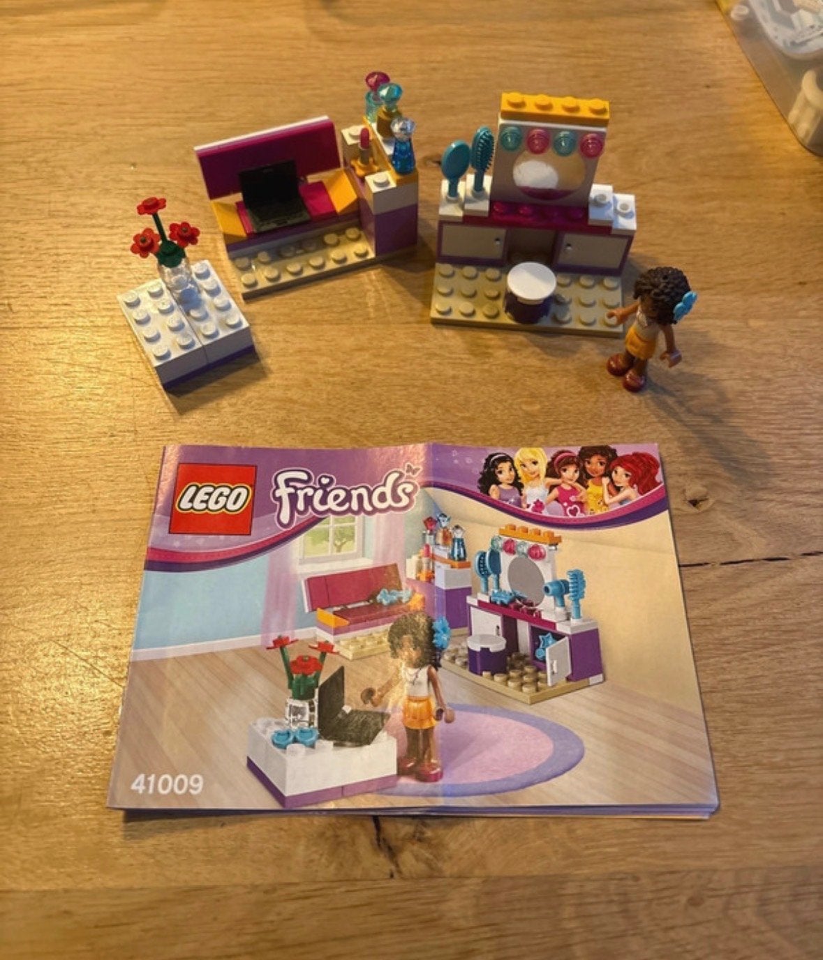 Lego Friends 41009 Andrea's Slaapkamer (mist kam/föhn), Kinderen en Baby's, Speelgoed | Duplo en Lego, Gebruikt, Lego, Friends