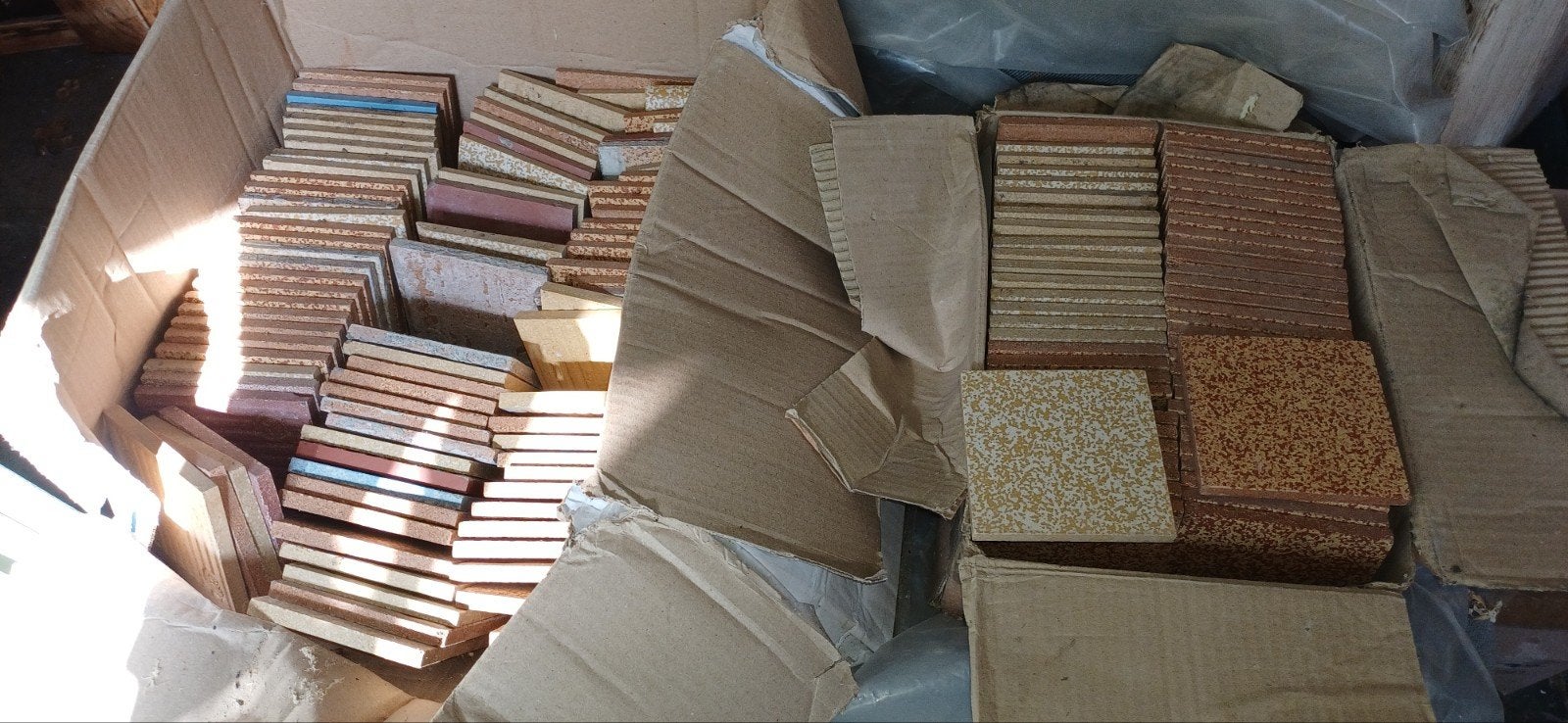 jaren dertig tegeltjes 10x10x0.7, Doe-het-zelf en Verbouw, Ophalen, Minder dan 20 cm, Minder dan 5 m², Wandtegels