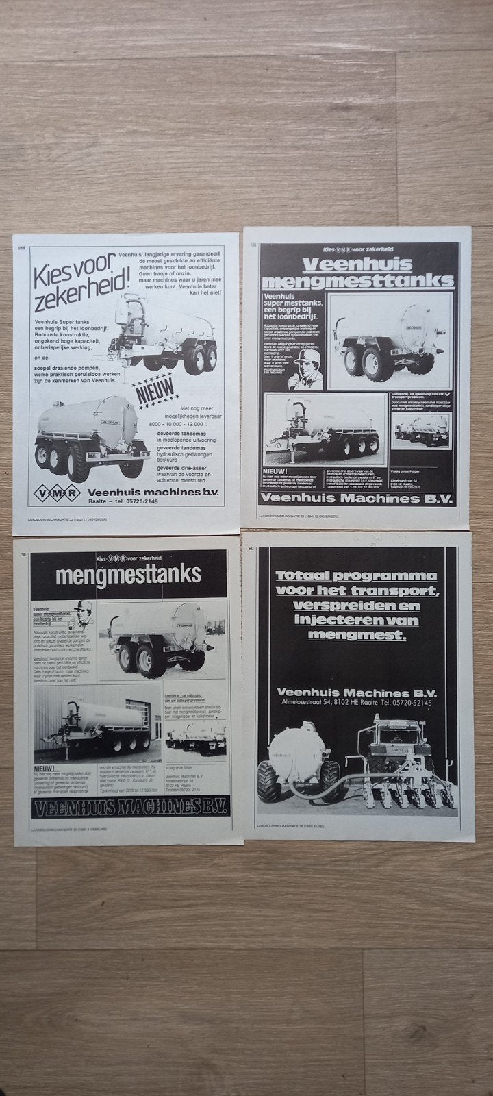 E 25: Veenhuis advertenties., Ophalen of Verzenden, 1920 tot 1940, Tijdschrift