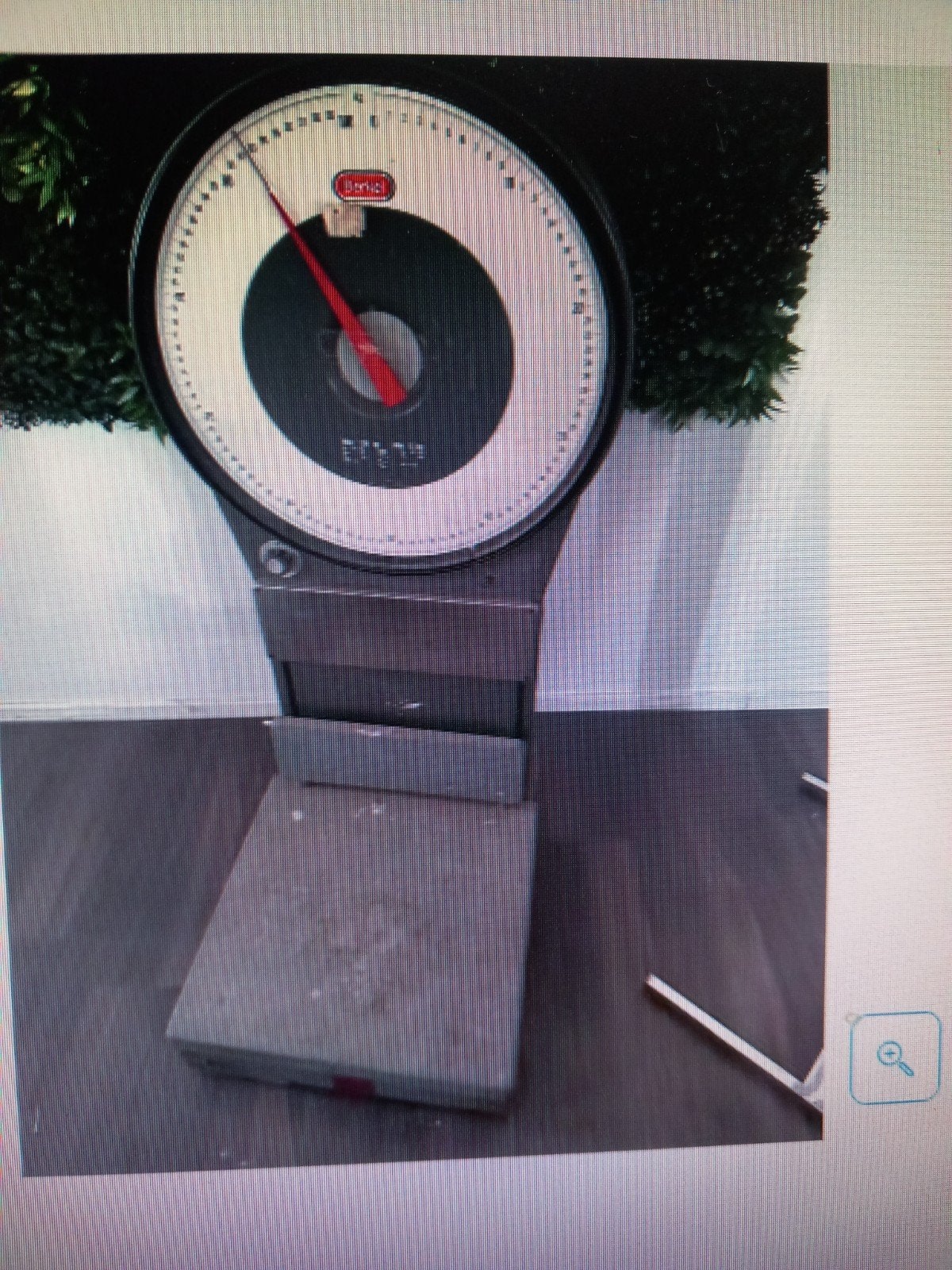 Berkel vloerweegschaal, Gebruikt, Winkelweegschaal, Analoog, 500 gram of grover