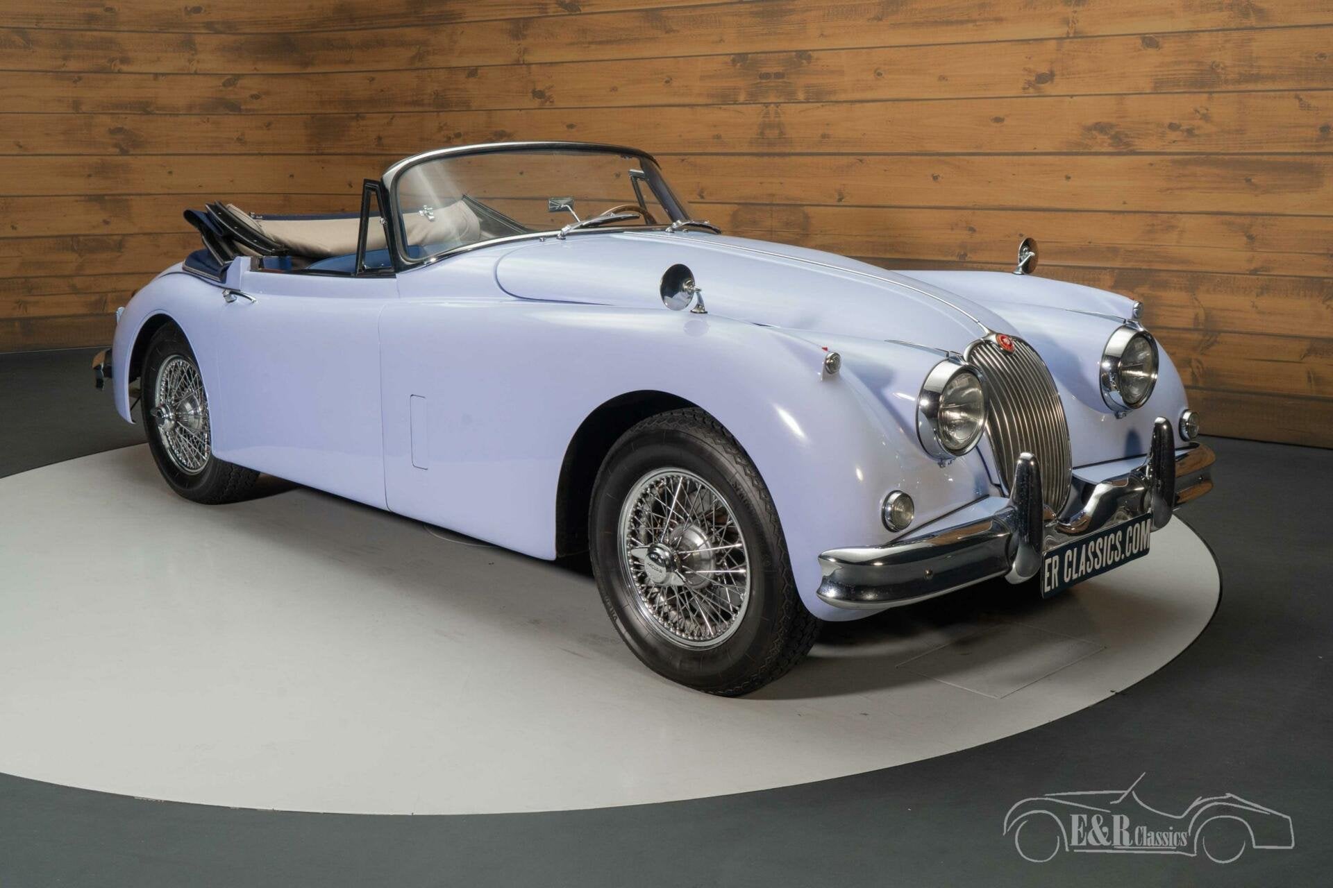 Jaguar XK150 Cabrio | Gerestaureerd | Hermès Blauw | 1960, foto 4