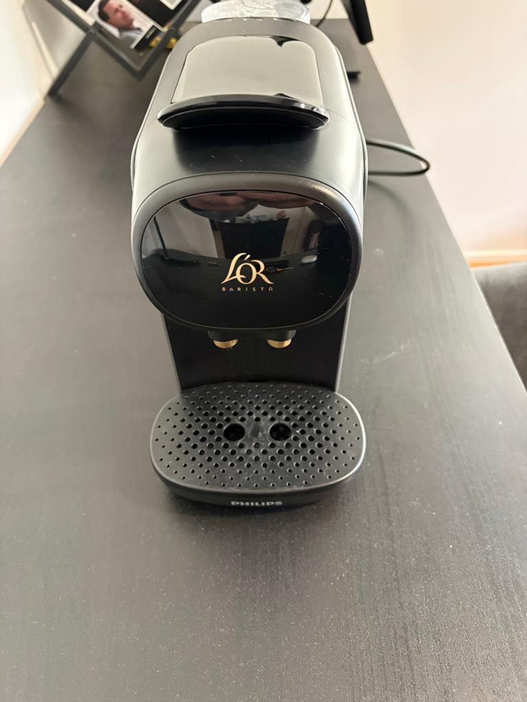 Philips L'OR Barista Koffiemachine - Zwart, Witgoed en Apparatuur, Koffiezetapparaten, Ophalen, Gebruikt, Koffiemachine, 1 kopje