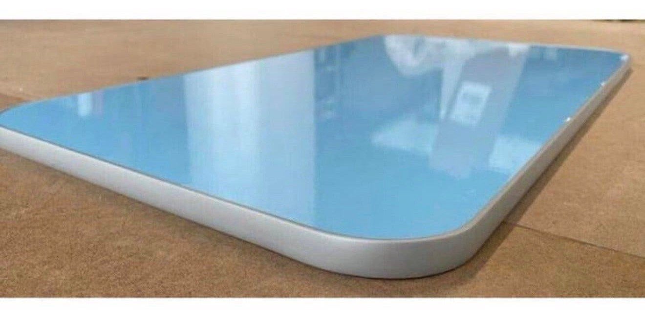 Blauwe glittertafel tafel + inklapbare poten Caravan Camper, Caravans en Kamperen, P, P, P, Nieuw