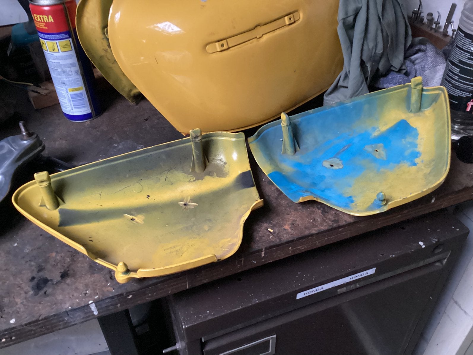 Tank + goede zijkappen honda cb550 k, Ophalen of Verzenden