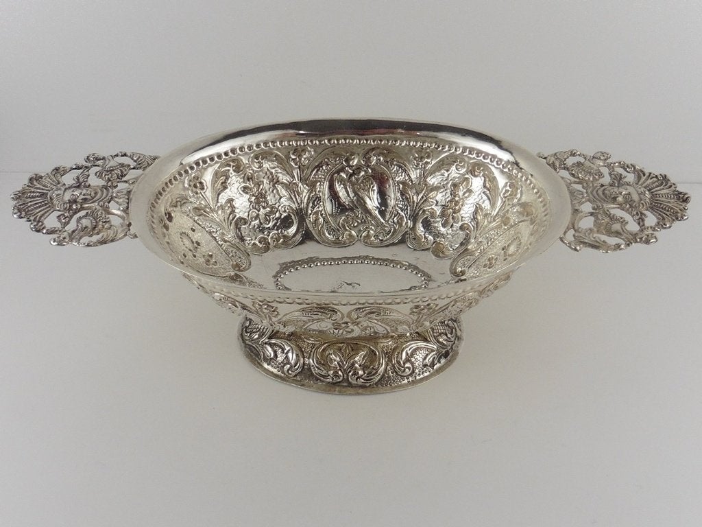 Zilveren brandewijnkom                                   Z26, Ophalen of Verzenden, Zilver