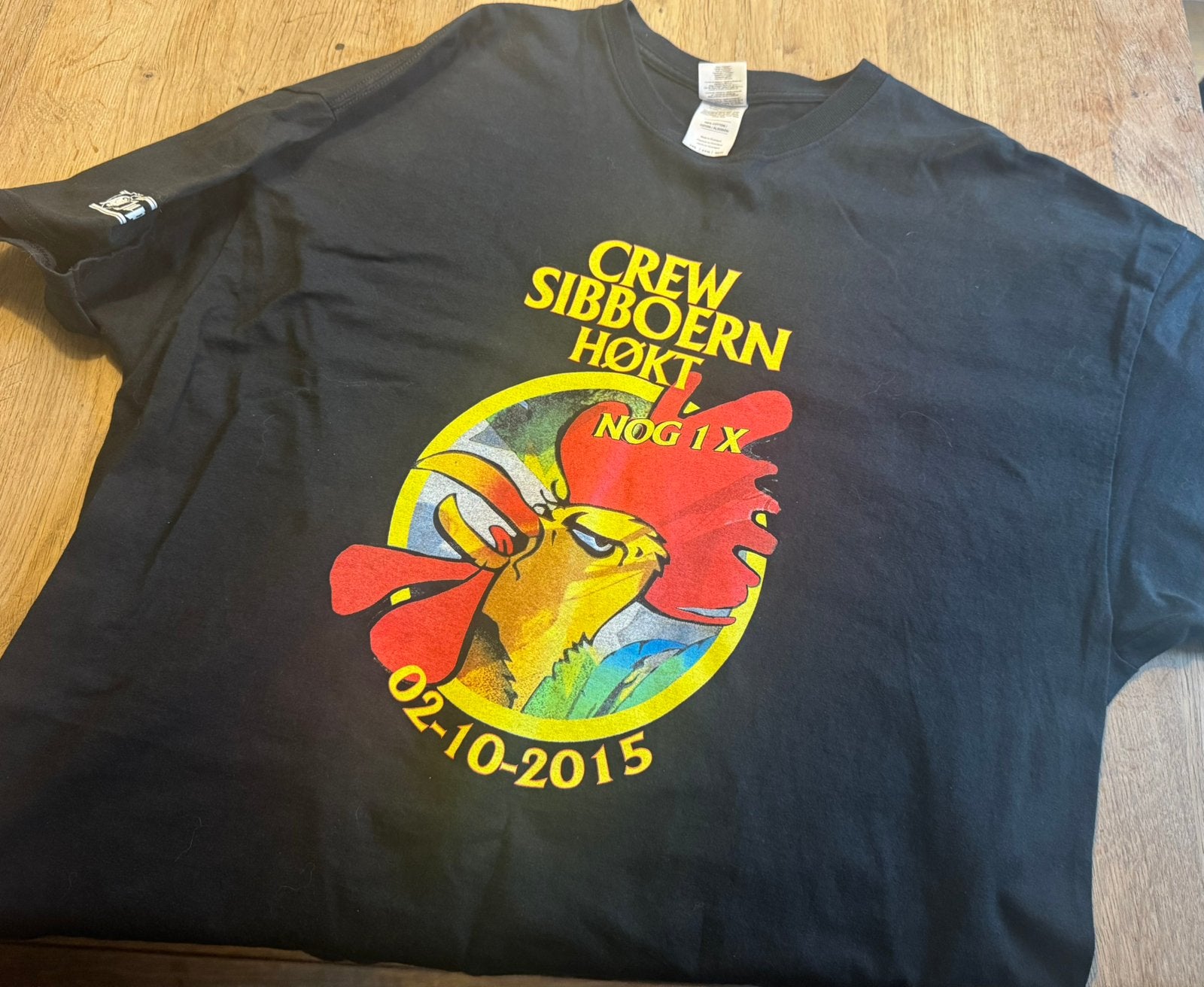 Normaal T shirt Sibboern XL en XXL, Ophalen of Verzenden, Zo goed als nieuw, Maat 56/58 (XL), Zwart